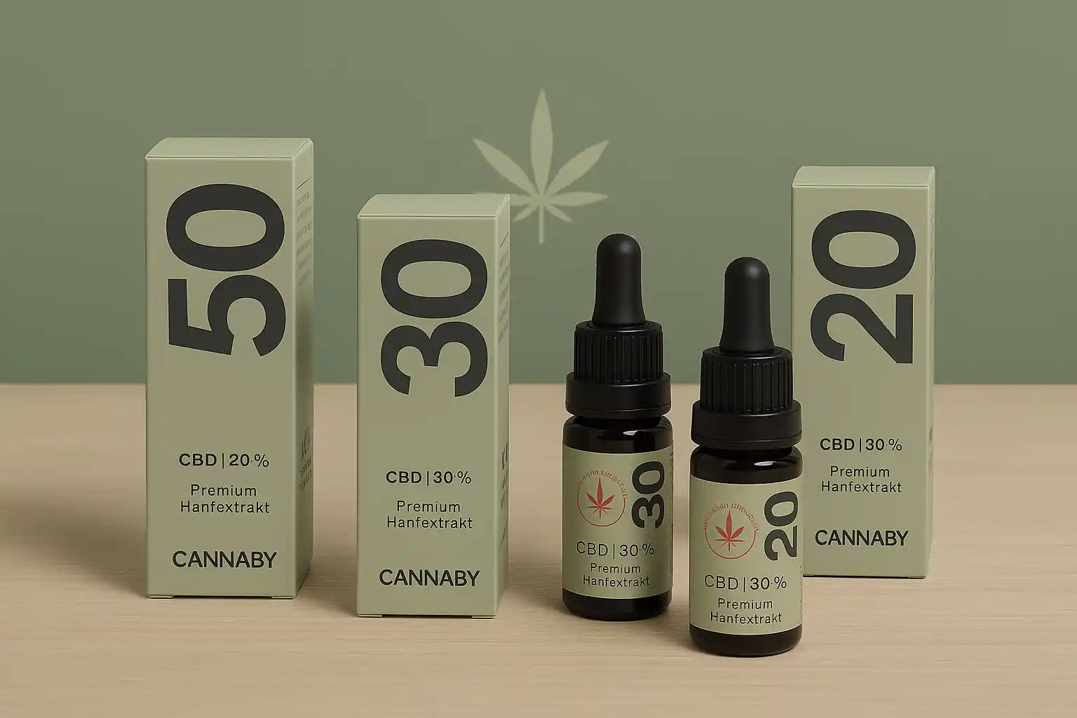 Hochdosierte CBD Tropfen