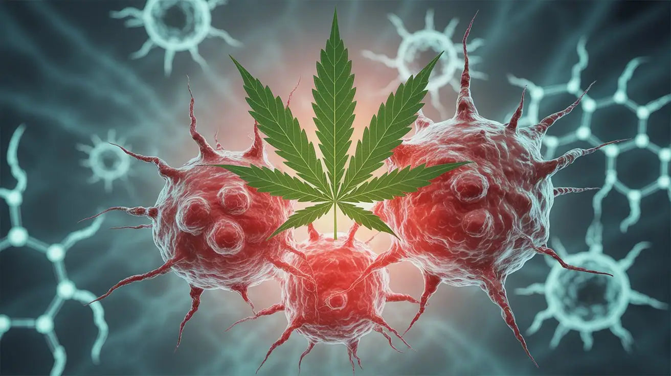 CBD gegen Krebs Infografik