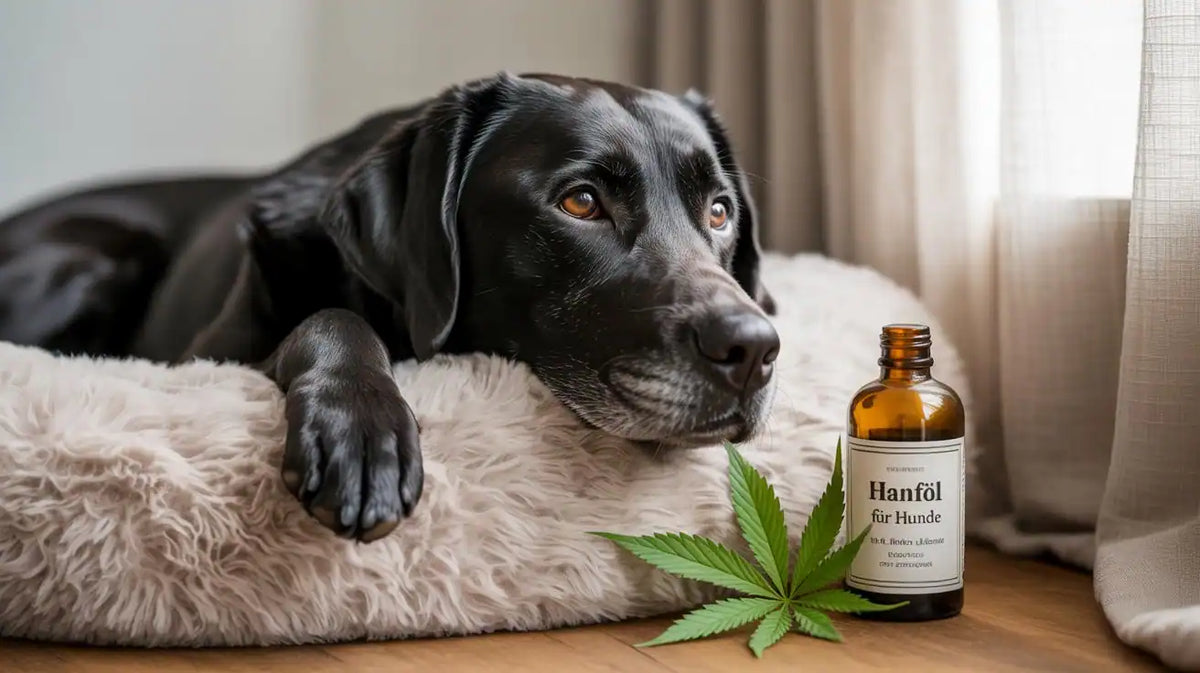Hanföl für Hunde: Wirkung, Dosierung und Anwendung