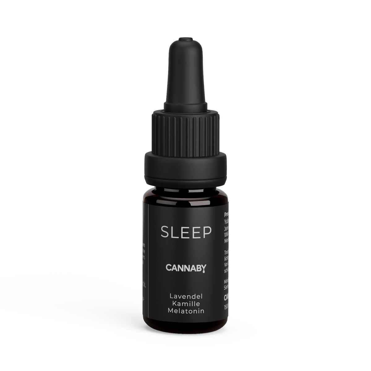 CBD Schlaftropfen 15 % von CANNABY, Glasflasche mit Pipette