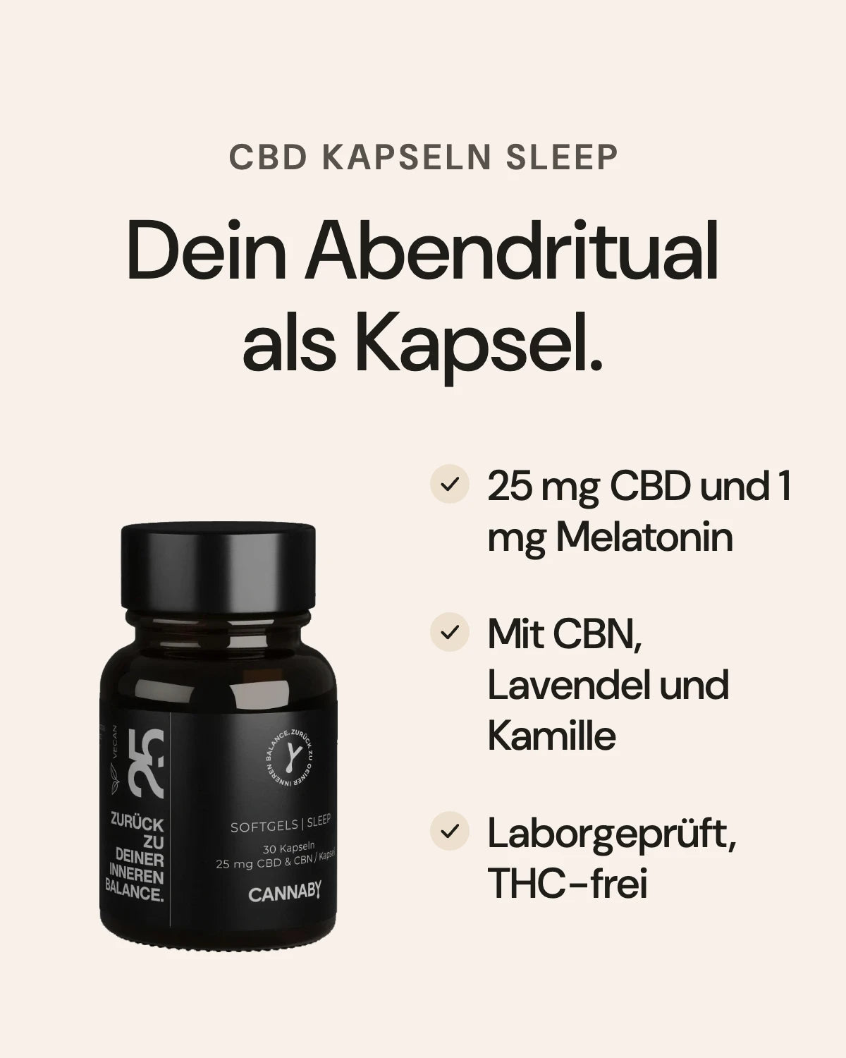 CBD Kapseln Sleep: Qualität auf einen Blick