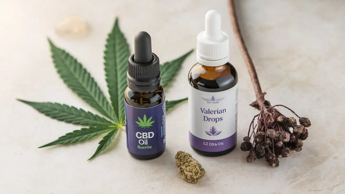 CBD und Baldrian zusammen einnehmen - sinnvoll?