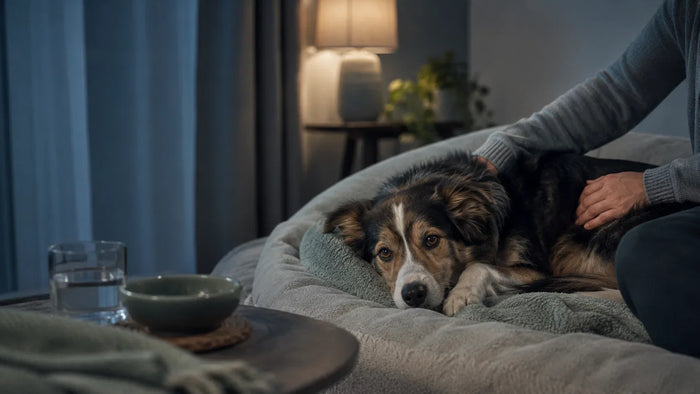 Beruhigungsmittel für den Hund an Silvester: wie du ihm durch die Nacht hilfst