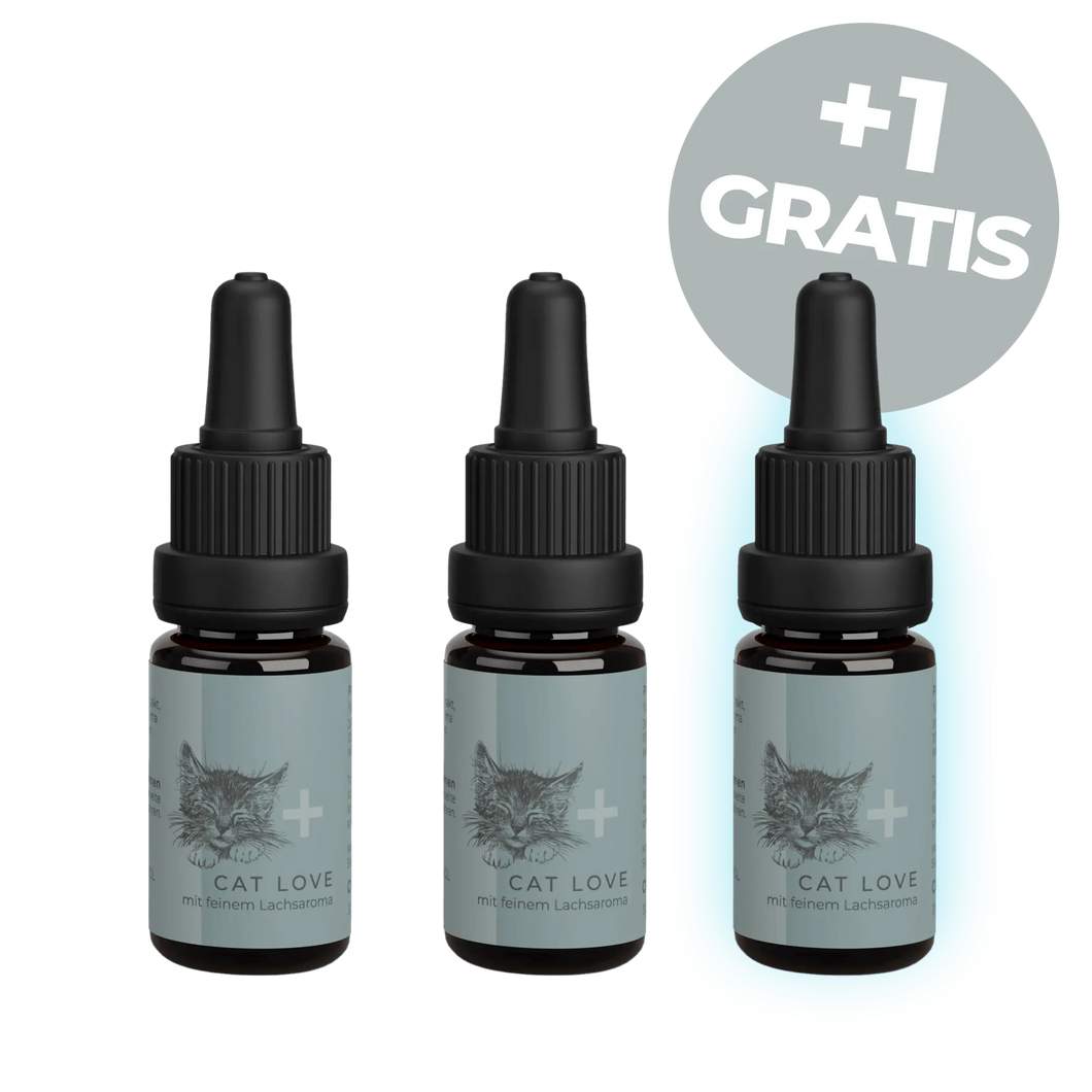CBD Öl Katze ★ 2+1 GRATIS CANNABY