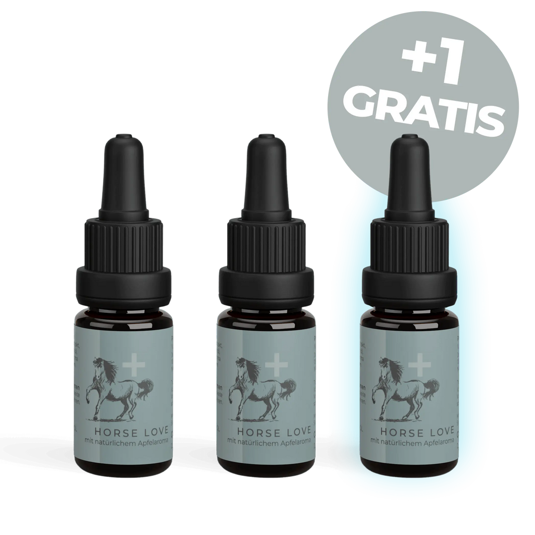 CBD Öl Pferd ★ 2+1 GRATIS CANNABY