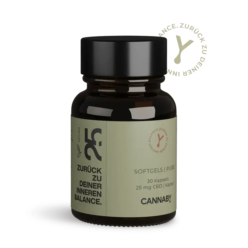 CBD Kapseln 25mg CANNABY
