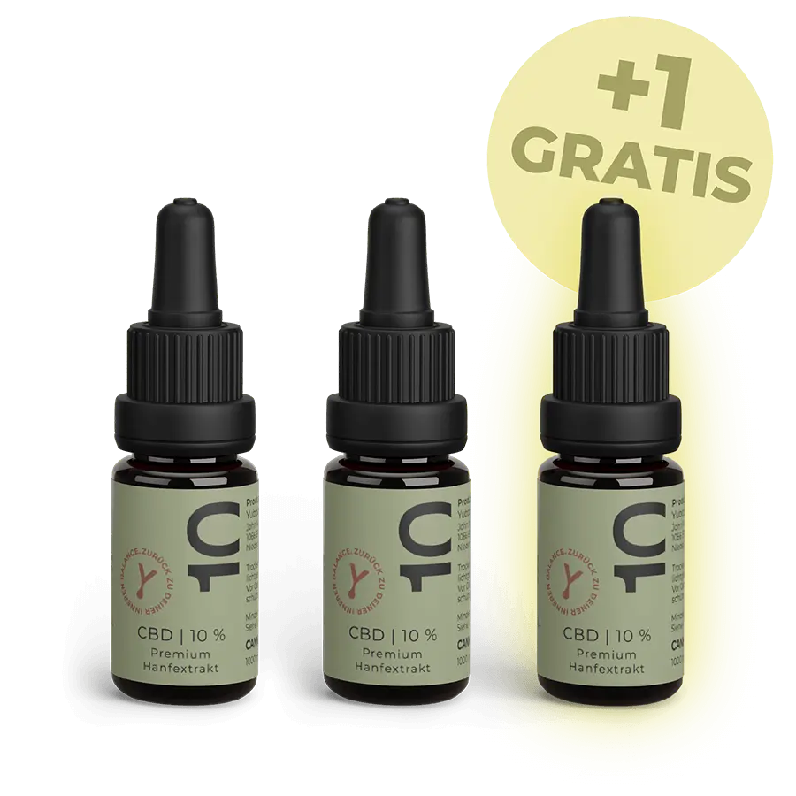 CBD Öl 10% ★ 2+1 GRATIS CANNABY