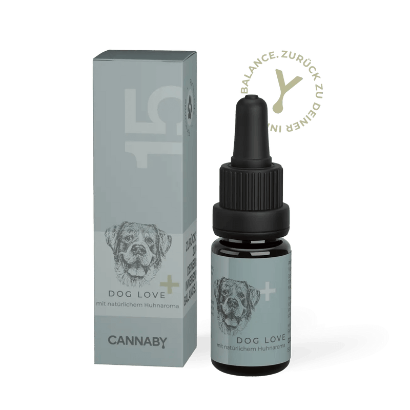 CANNABY CBD Öl für Hunde 15%