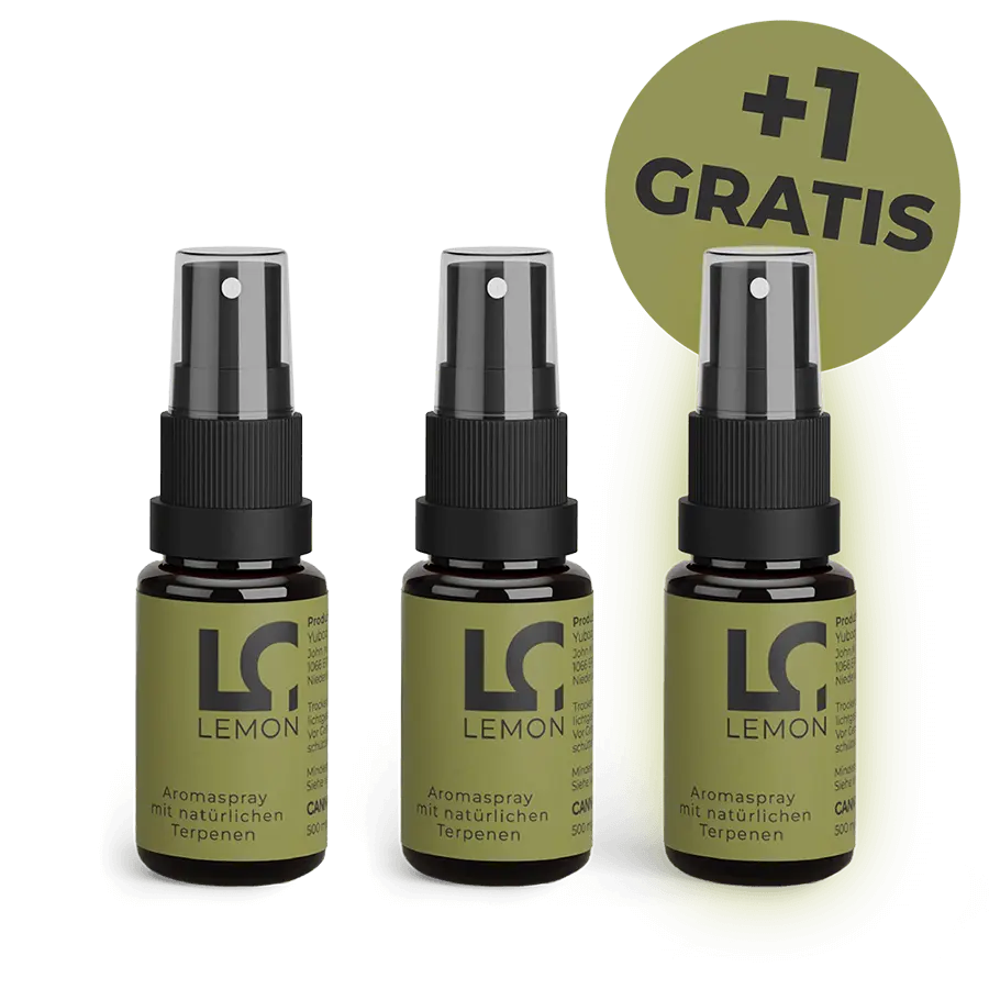 CBD Spray Lemon ★ 2+1 GRATIS CANNABY