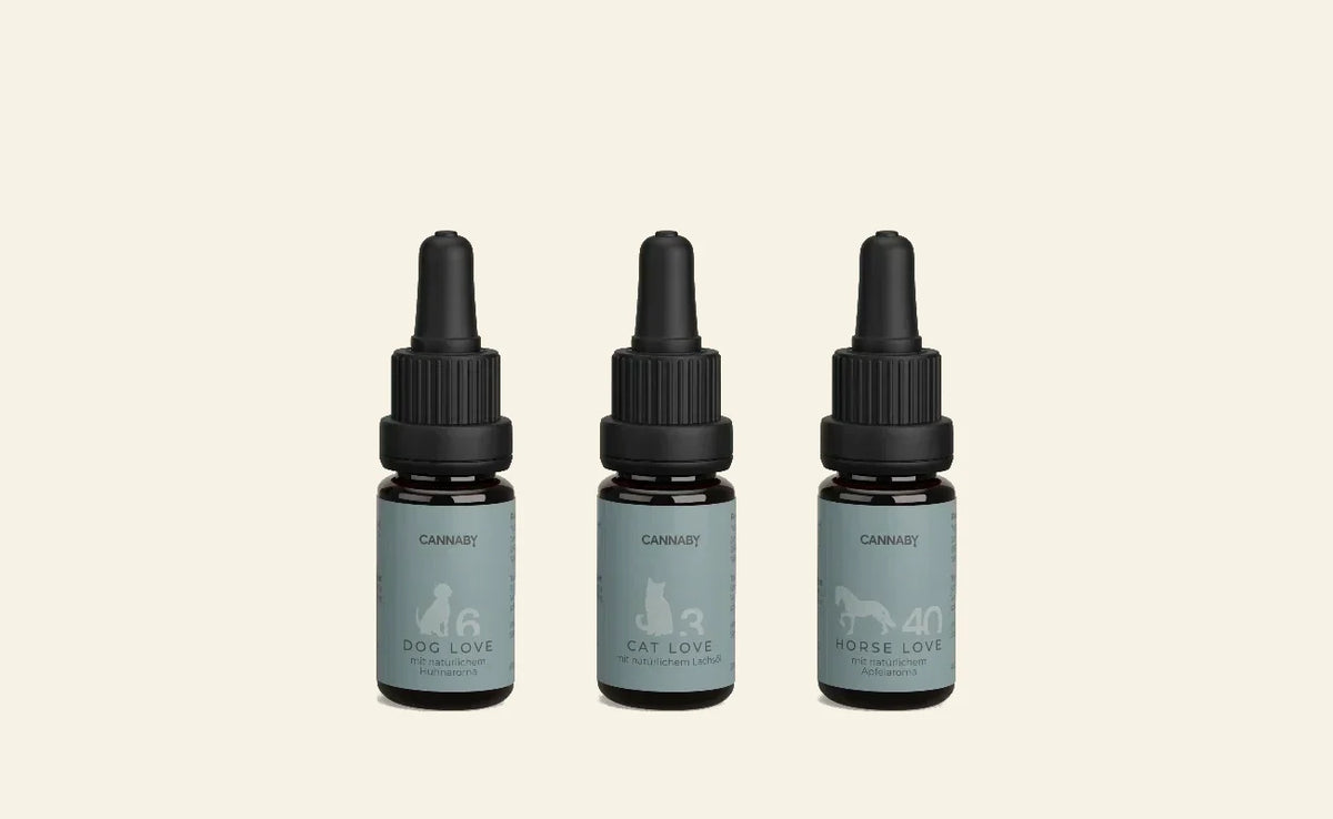 CBD Öle für Tiere von CANNABY